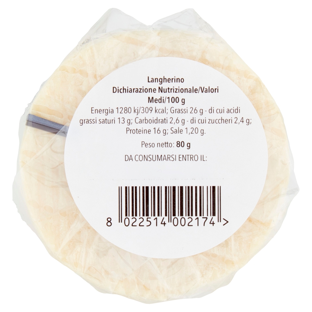 Caseificio dell'Alta Langa Langherino 80 g